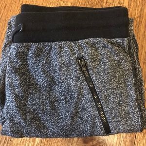 Salt and pepper sweatpants